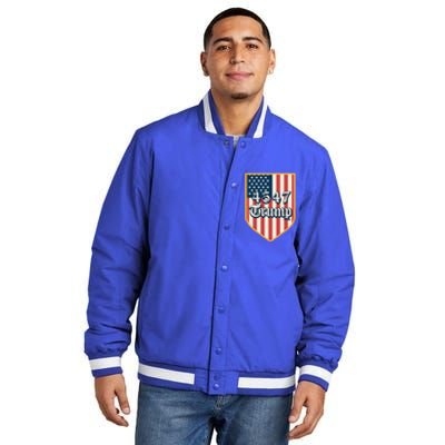 2024 Donald Trump Take America Back Election The Return Gift Insulated Varsity Jacket