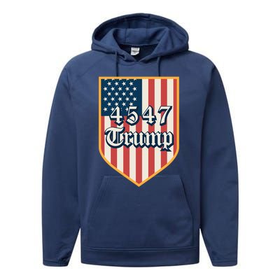 2024 Donald Trump Take America Back Election The Return Gift Performance Fleece Hoodie