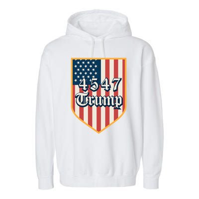 2024 Donald Trump Take America Back Election The Return Gift Garment-Dyed Fleece Hoodie