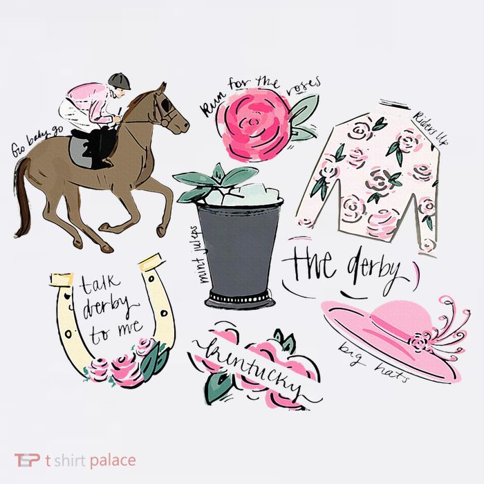 2024 Derby Vibes Horse Racing Horse Race Horse Lover Women T-Shirt