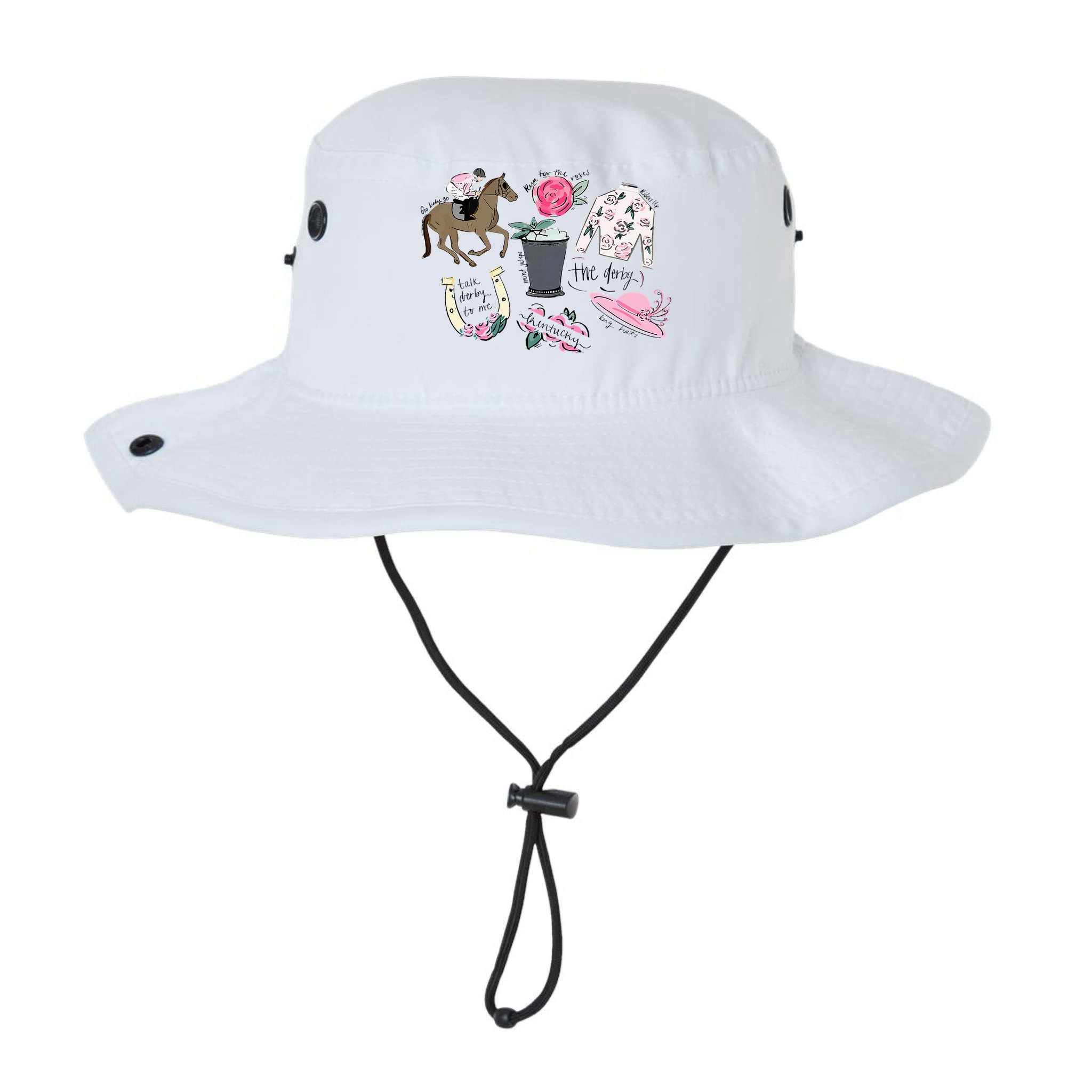 2024 Derby Vibes Horse Racing Horse Race Horse Lover Women Bucket Hat