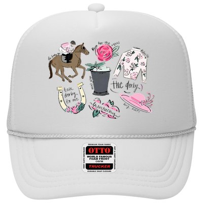 2024 Derby Vibes Horse Racing Horse Race Horse Lover Women Trucker Hat