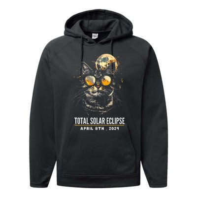 2024 Eclipse  8 April 2024 Eclipse Performance Fleece Hoodie