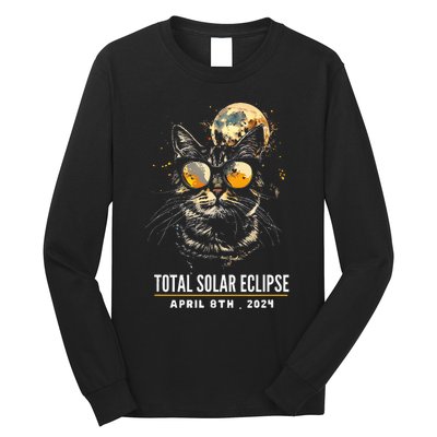 2024 Eclipse  8 April 2024 Eclipse Long Sleeve Shirt