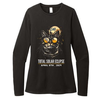 2024 Eclipse  8 April 2024 Eclipse Womens CVC Long Sleeve Shirt