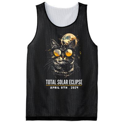 2024 Eclipse  8 April 2024 Eclipse Mesh Reversible Basketball Jersey Tank