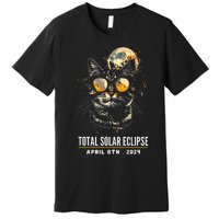 2024 Eclipse  8 April 2024 Eclipse Premium T-Shirt