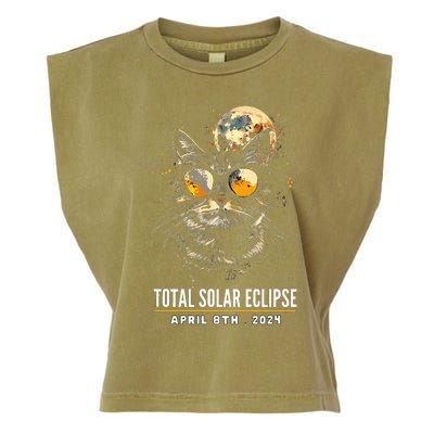 2024 Eclipse  8 April 2024 Eclipse Garment-Dyed Women's Muscle Tee