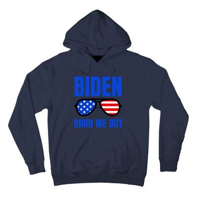 2024 Election Biden 2024 Bruh We Out Funny Joe Biden Tall Hoodie