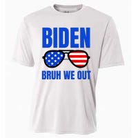 2024 Election Biden 2024 Bruh We Out Funny Joe Biden Cooling Performance Crew T-Shirt