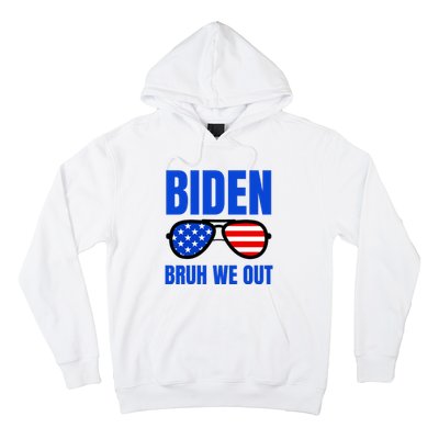 2024 Election Biden 2024 Bruh We Out Funny Joe Biden Hoodie