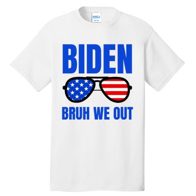 2024 Election Biden 2024 Bruh We Out Funny Joe Biden Tall T-Shirt