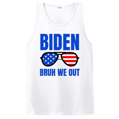 2024 Election Biden 2024 Bruh We Out Funny Joe Biden PosiCharge Competitor Tank