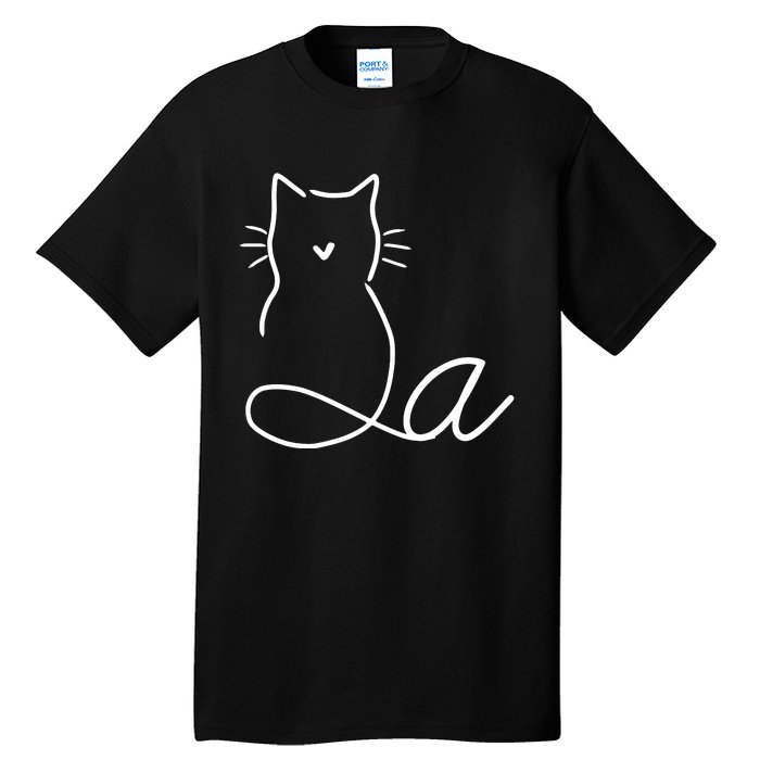 2024 Election Cat Tall T-Shirt