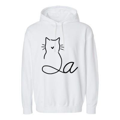 2024 Election Cat Garment-Dyed Fleece Hoodie