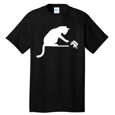 2024 Election Cat Tall T-Shirt