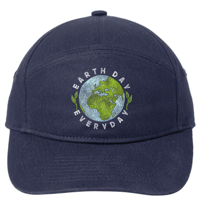 2024 Earth Day Every Day Planet 54 Anniversary 7-Panel Snapback Hat