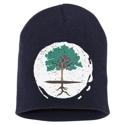 2Sided Earth Day Is Every Day Conservation Activism Short Acrylic Beanie