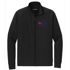 2024 Election Democrat ItS About Madam Time Cool Gift Stretch Full-Zip Cadet Jacket