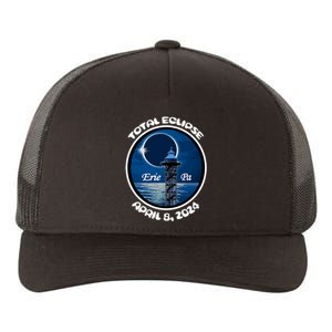 2024 Eclipse Erie Pa Tower Lake Ere April Path Of Totality Yupoong Adult 5-Panel Trucker Hat