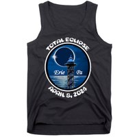 2024 Eclipse Erie Pa Tower Lake Ere April Path Of Totality Tank Top