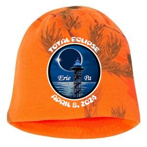 2024 Eclipse Erie Pa Tower Lake Ere April Path Of Totality Kati - Camo Knit Beanie