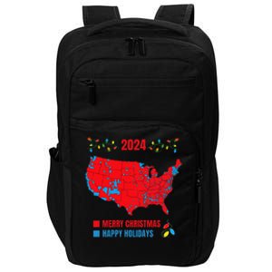 2024 Electoral Map Merry Christmas Trump Landslide Holiday Impact Tech Backpack