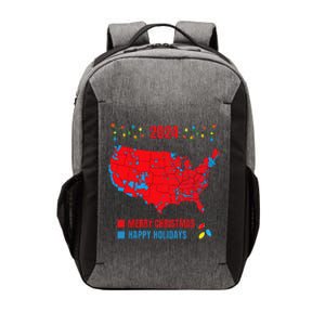 2024 Electoral Map Merry Christmas Trump Landslide Holiday Vector Backpack