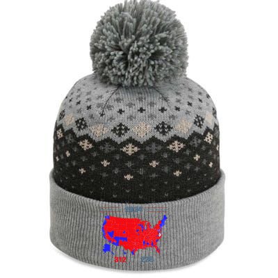 2024 Electoral Map Trump 312 Red 2024 Election Results Map The Baniff Cuffed Pom Beanie