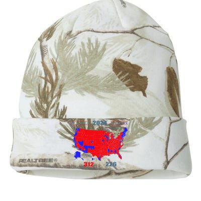 2024 Electoral Map Trump 312 Red 2024 Election Results Map Kati Licensed 12" Camo Beanie