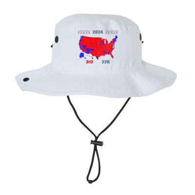 2024 Electoral Map Trump 312 Red 2024 Election Results Map Legacy Cool Fit Booney Bucket Hat