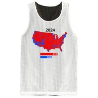 2024 Electoral Map Trump 312 Red 2024 Election Results Map Mesh Reversible Basketball Jersey Tank