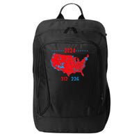 2024 Electoral Map Trump 312 Red 2024 Election Results Map City Backpack