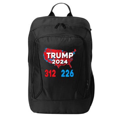 2024 Electoral Map Trump 312 Red Election 2024 Results Map City Backpack