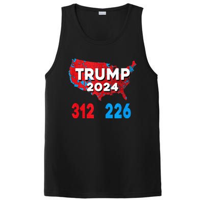 2024 Electoral Map Trump 312 Red Election 2024 Results Map PosiCharge Competitor Tank