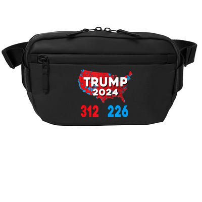 2024 Electoral Map Trump 312 Red Election 2024 Results Map Crossbody Pack