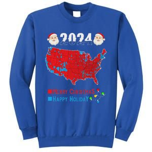 2024 Electoral Map Merry Christmas Trump Xmas Sweatshirt