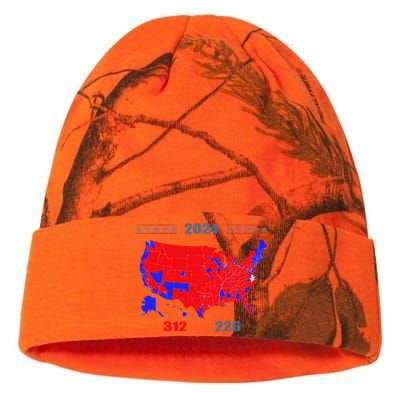 2024 Electoral Map Trump 312 Red 2024 Election Results Map Kati Licensed 12" Camo Beanie