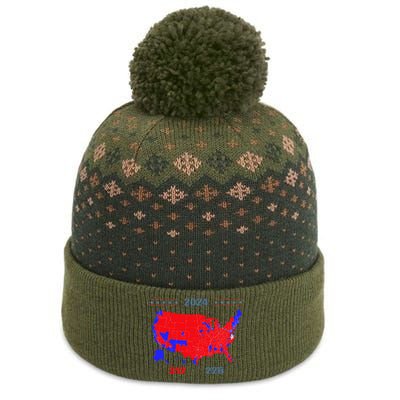 2024 Electoral Map Trump 312 Red 2024 Election Results Map The Baniff Cuffed Pom Beanie