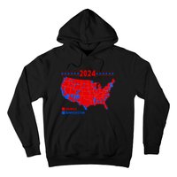 2024 Electoral Map America Dumfuckistan Election Humor Hoodie