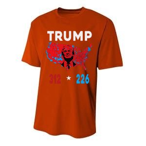 2024 Electoral Map Trump 312 Red Election 2024 Results Map Performance Sprint T-Shirt