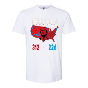 2024 Electoral Map Trump 312 Red Election 2024 Results Map Softstyle CVC T-Shirt