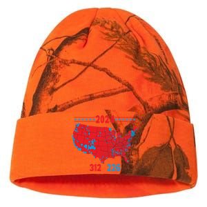 2024 Electoral Map Trump 312 Red 2024 Election Results Map Gift Kati Licensed 12" Camo Beanie