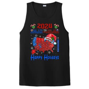 2024 Electoral Map Merry Christmas Trump Landslide Holiday PosiCharge Competitor Tank