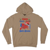 2024 Electoral Map Merry Christmas Trump Landslide Holiday Hoodie