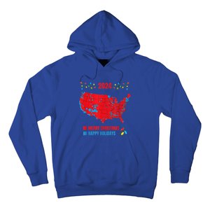 2024 Electoral Map Merry Christmas Trump Landslide Holiday Hoodie