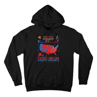 2024 Electoral Map Merry Christmas Trump Landslide Holiday Hoodie