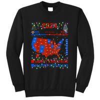 2024 Electoral Map Merry Christmas Trump Landslide Holiday Sweatshirt