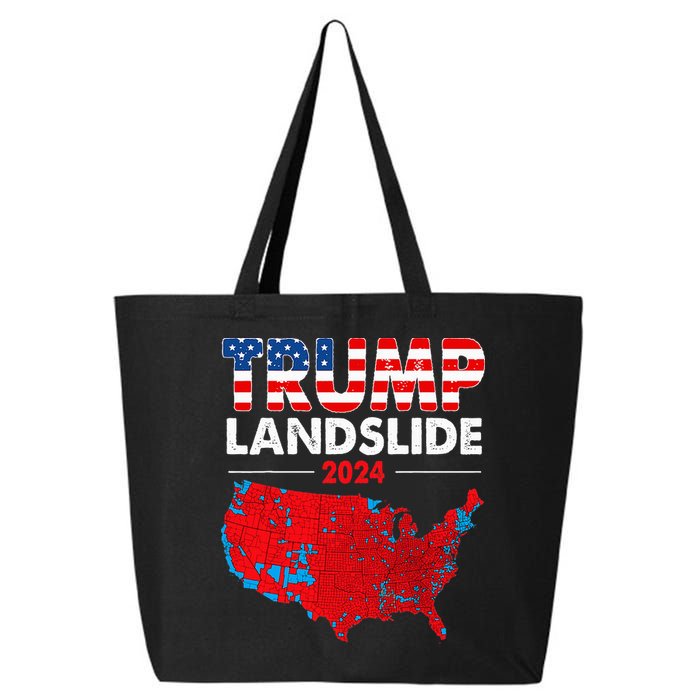 2024 Electoral Map Trump Landslide Red Election Map 25L Jumbo Tote
