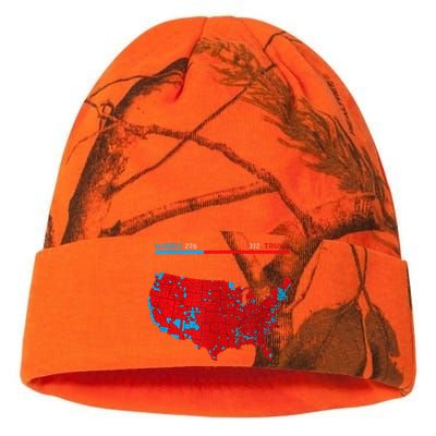 2024 Electoral Map Trump 312 Red 2024 Election Results Map Kati Licensed 12" Camo Beanie